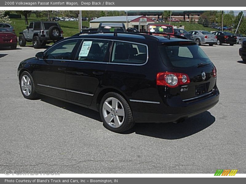 Deep Black / Black 2008 Volkswagen Passat Komfort Wagon