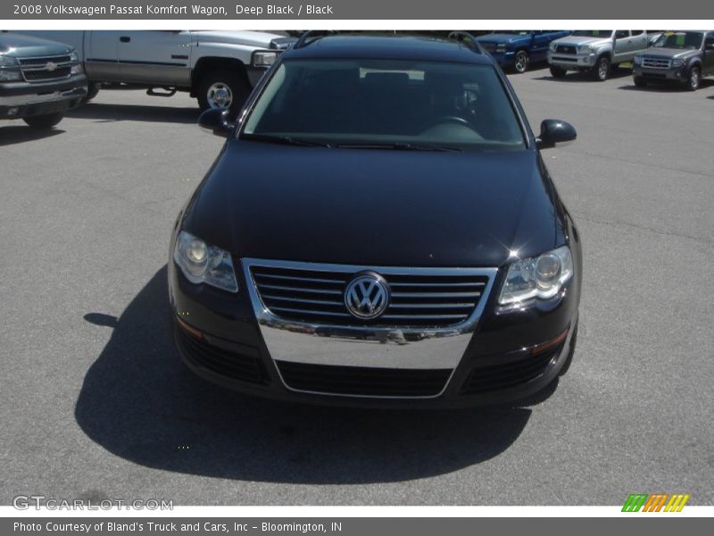 Deep Black / Black 2008 Volkswagen Passat Komfort Wagon