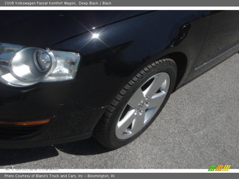 Deep Black / Black 2008 Volkswagen Passat Komfort Wagon