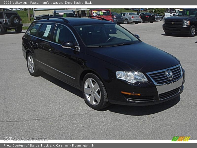 Deep Black / Black 2008 Volkswagen Passat Komfort Wagon