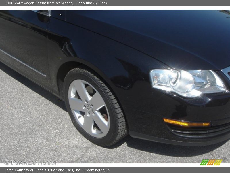 Deep Black / Black 2008 Volkswagen Passat Komfort Wagon