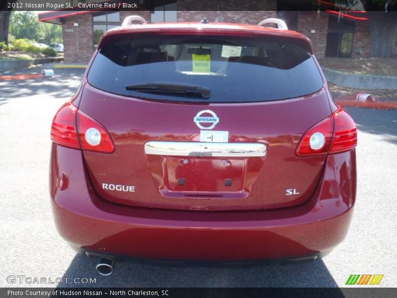Cayenne Red / Black 2012 Nissan Rogue SL