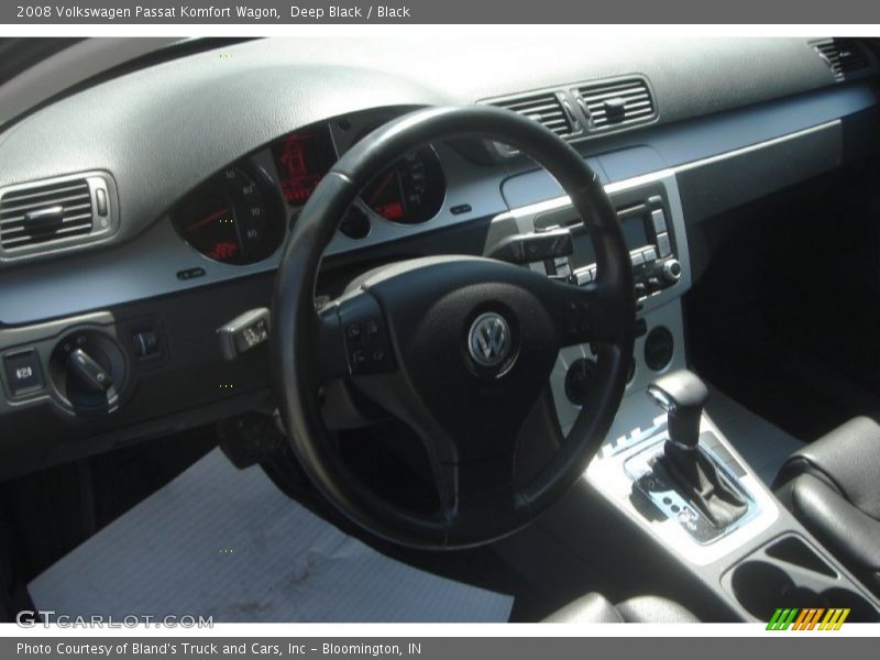 Deep Black / Black 2008 Volkswagen Passat Komfort Wagon