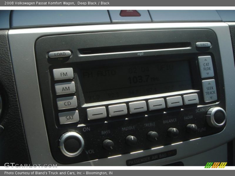 Deep Black / Black 2008 Volkswagen Passat Komfort Wagon