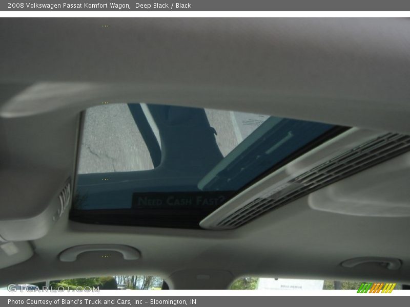 Deep Black / Black 2008 Volkswagen Passat Komfort Wagon