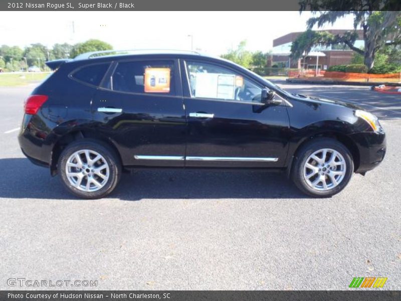 Super Black / Black 2012 Nissan Rogue SL