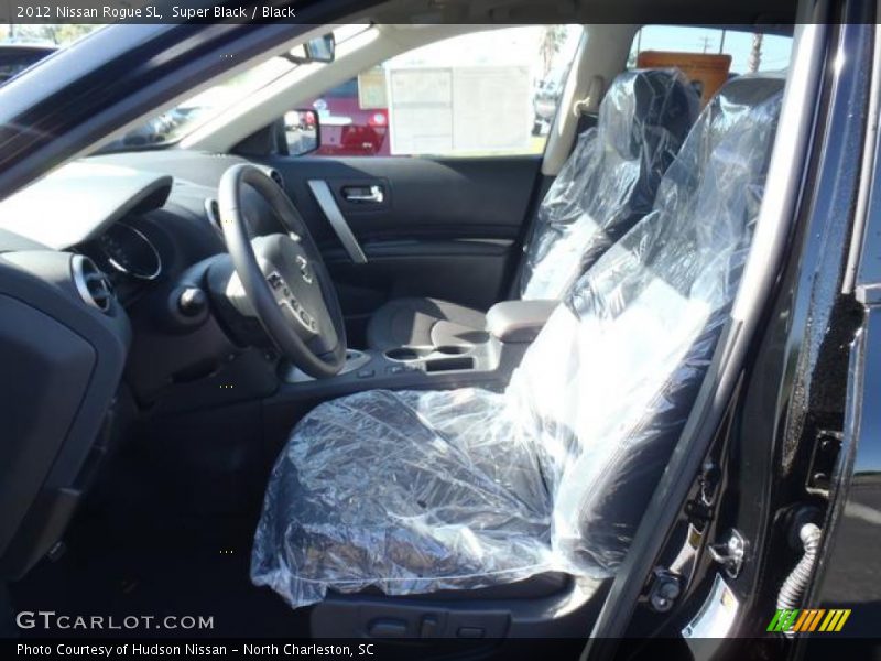 Super Black / Black 2012 Nissan Rogue SL