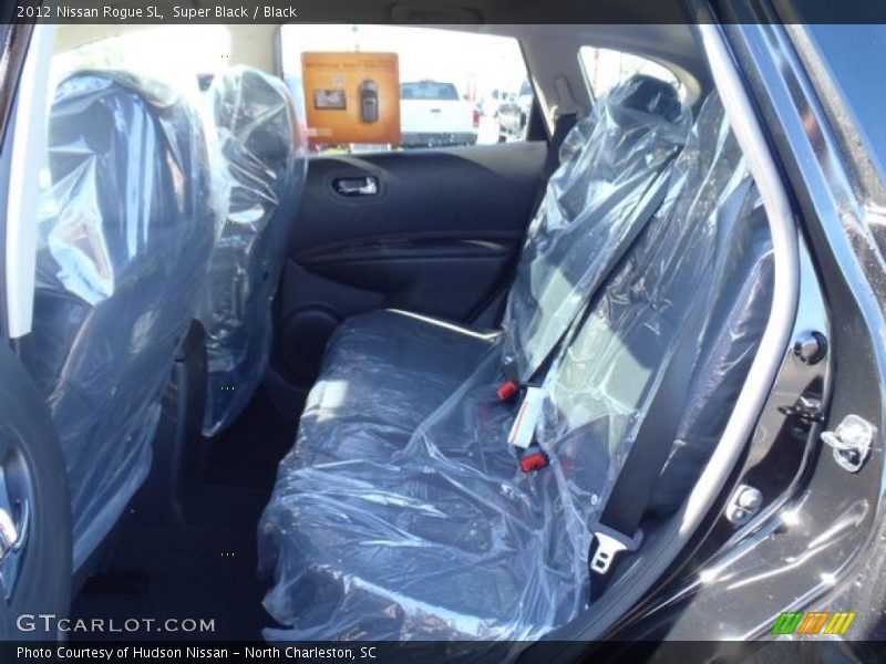 Super Black / Black 2012 Nissan Rogue SL