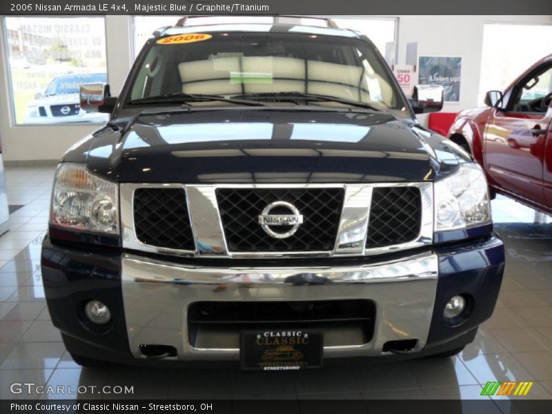Majestic Blue / Graphite/Titanium 2006 Nissan Armada LE 4x4