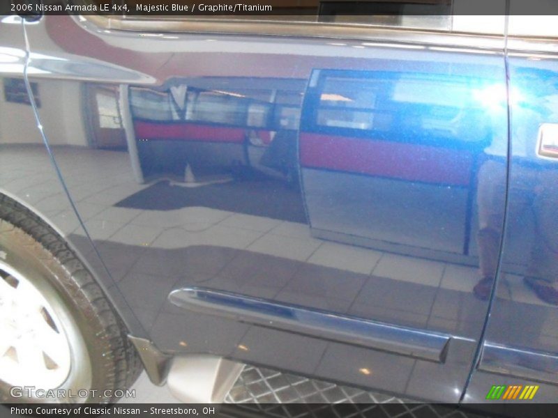 Majestic Blue / Graphite/Titanium 2006 Nissan Armada LE 4x4