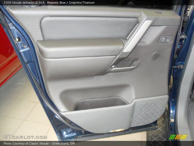 Majestic Blue / Graphite/Titanium 2006 Nissan Armada LE 4x4