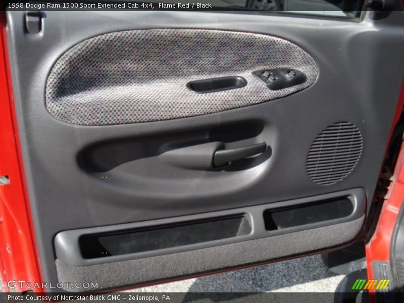 Flame Red / Black 1998 Dodge Ram 1500 Sport Extended Cab 4x4