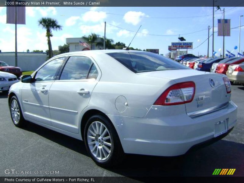 White Suede / Camel 2008 Mercury Milan I4 Premier