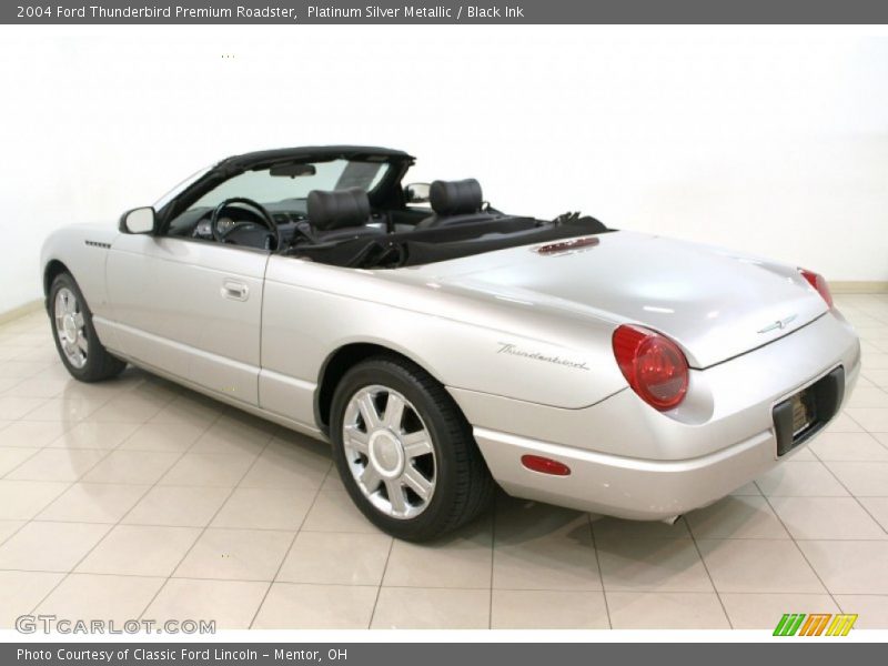  2004 Thunderbird Premium Roadster Platinum Silver Metallic