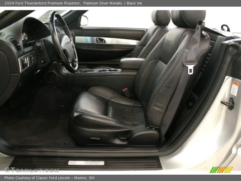  2004 Thunderbird Premium Roadster Black Ink Interior