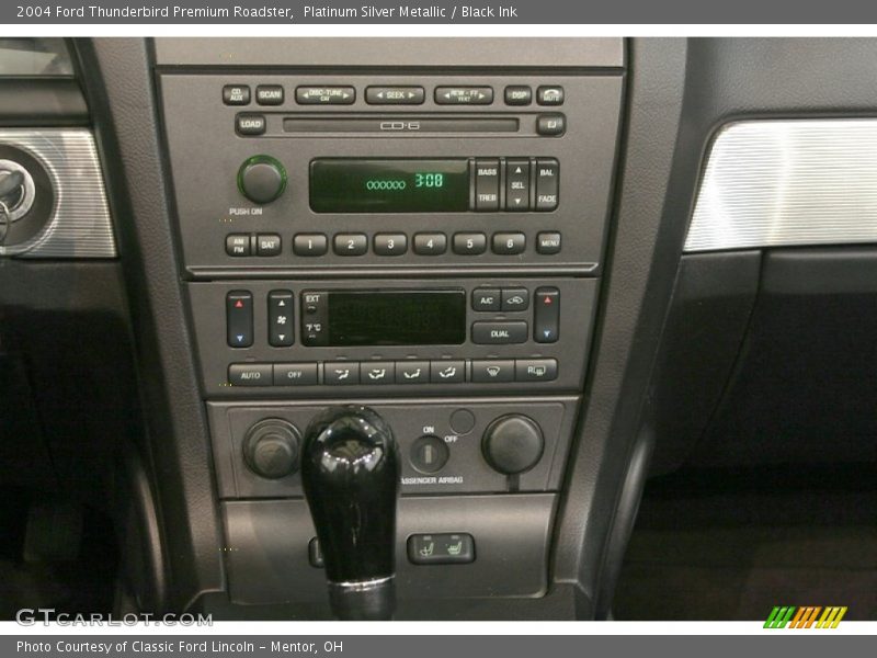 Controls of 2004 Thunderbird Premium Roadster