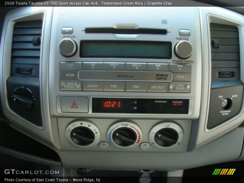 Timberland Green Mica / Graphite Gray 2009 Toyota Tacoma V6 TRD Sport Access Cab 4x4