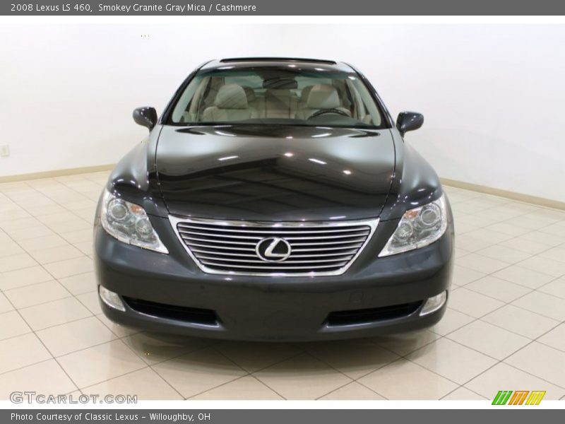 Smokey Granite Gray Mica / Cashmere 2008 Lexus LS 460