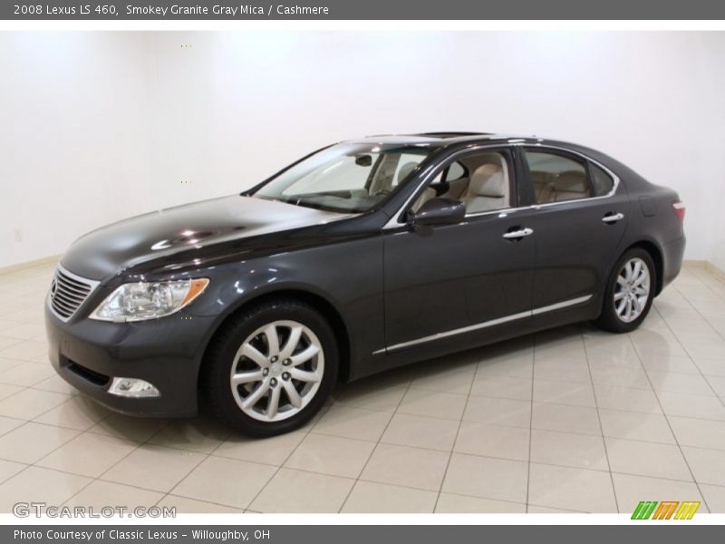Smokey Granite Gray Mica / Cashmere 2008 Lexus LS 460