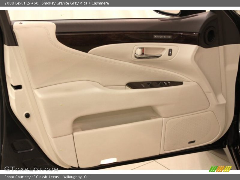 Smokey Granite Gray Mica / Cashmere 2008 Lexus LS 460