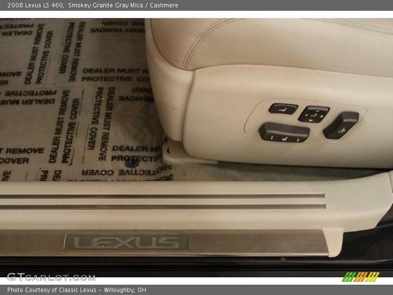 Smokey Granite Gray Mica / Cashmere 2008 Lexus LS 460