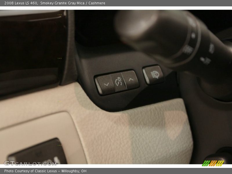 Smokey Granite Gray Mica / Cashmere 2008 Lexus LS 460