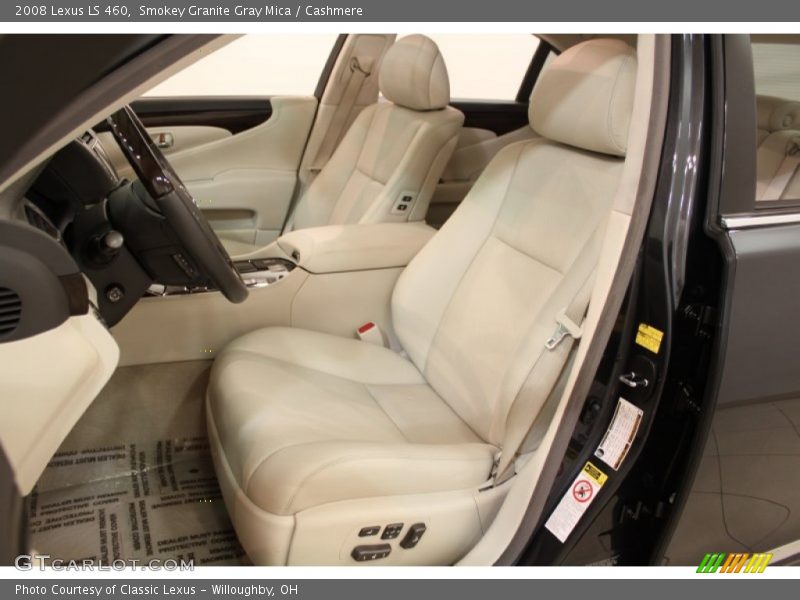 Smokey Granite Gray Mica / Cashmere 2008 Lexus LS 460