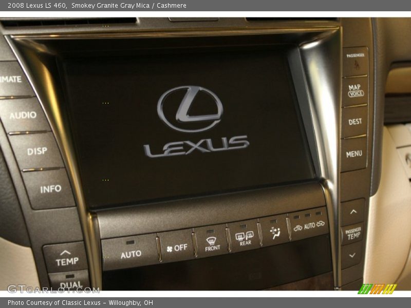 Smokey Granite Gray Mica / Cashmere 2008 Lexus LS 460