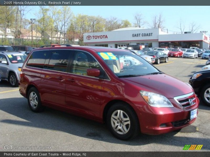 Redrock Pearl / Ivory 2005 Honda Odyssey EX-L