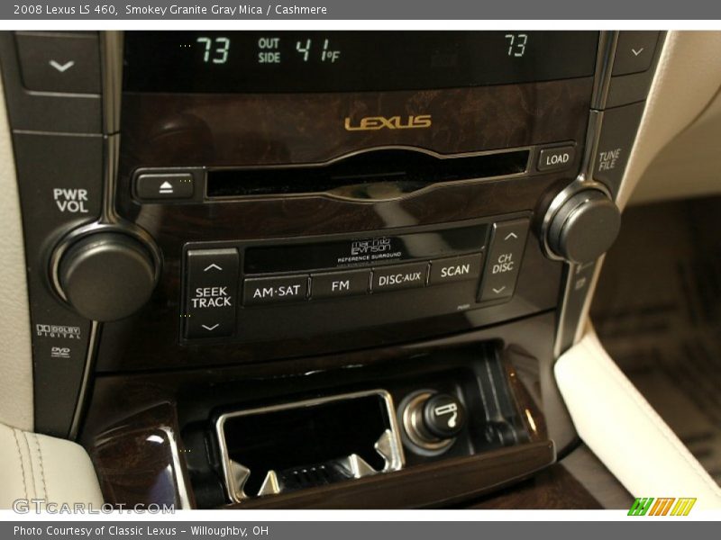 Smokey Granite Gray Mica / Cashmere 2008 Lexus LS 460