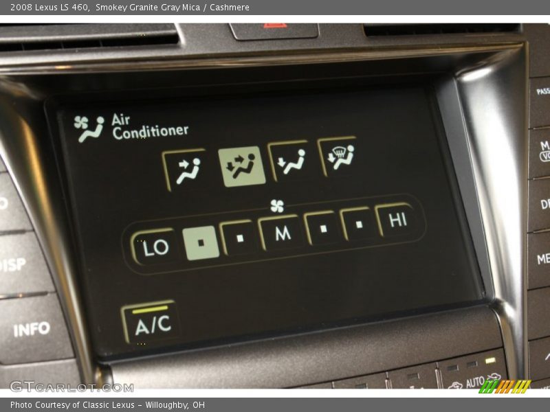 Smokey Granite Gray Mica / Cashmere 2008 Lexus LS 460