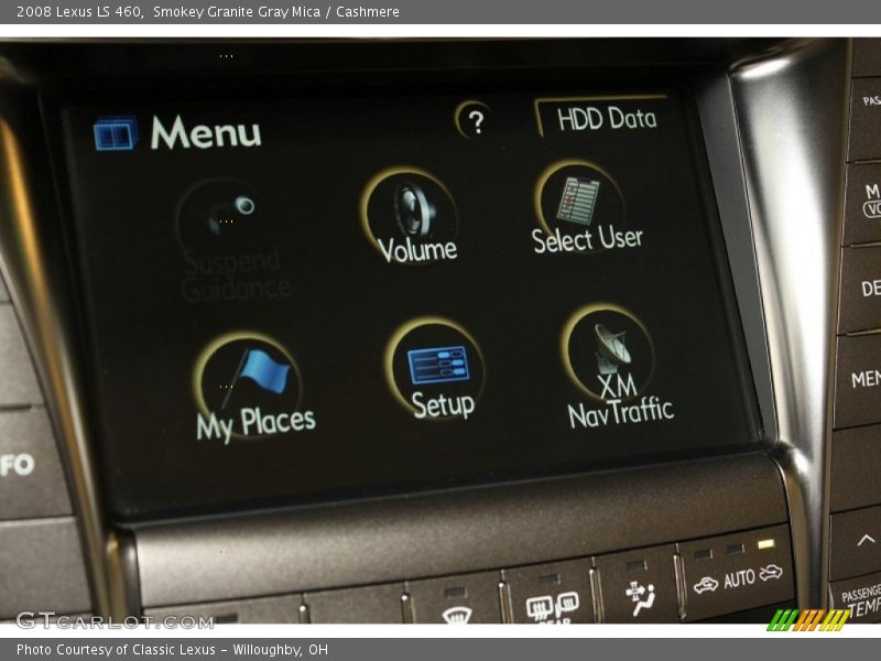 Smokey Granite Gray Mica / Cashmere 2008 Lexus LS 460