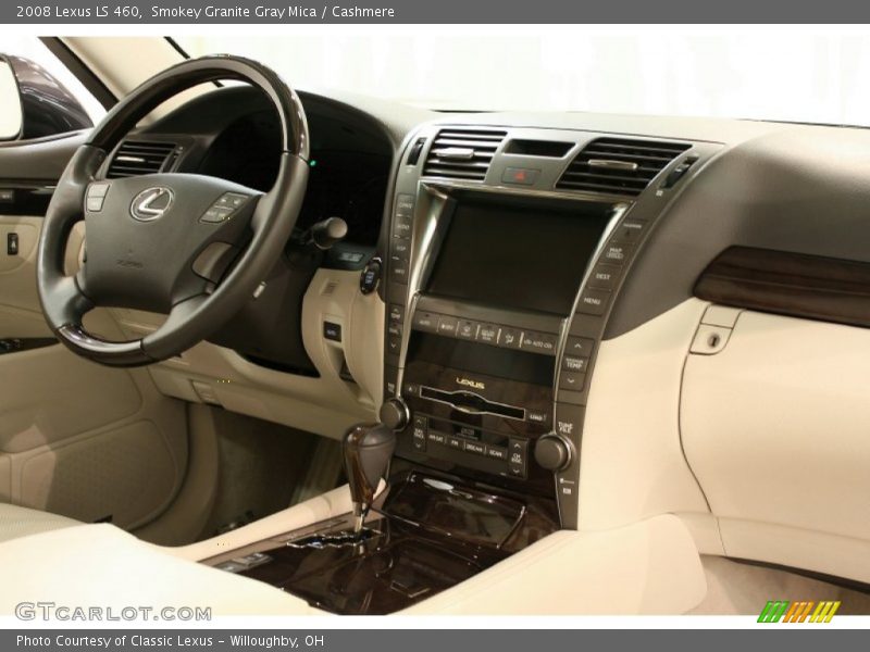 Smokey Granite Gray Mica / Cashmere 2008 Lexus LS 460