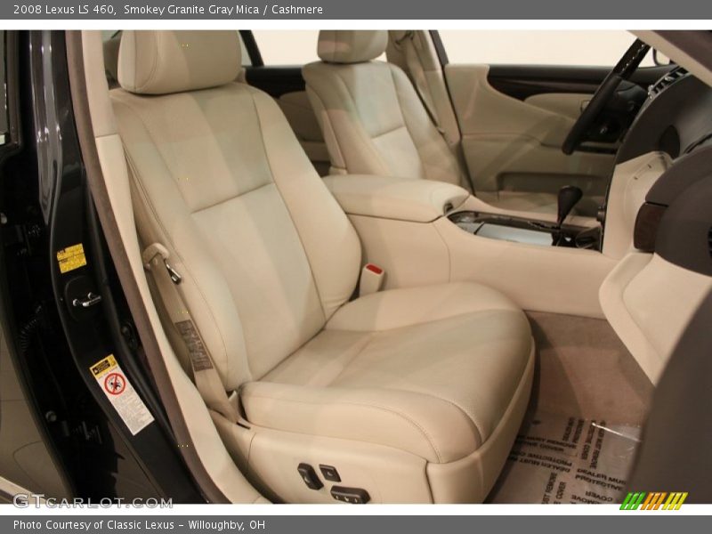 Smokey Granite Gray Mica / Cashmere 2008 Lexus LS 460
