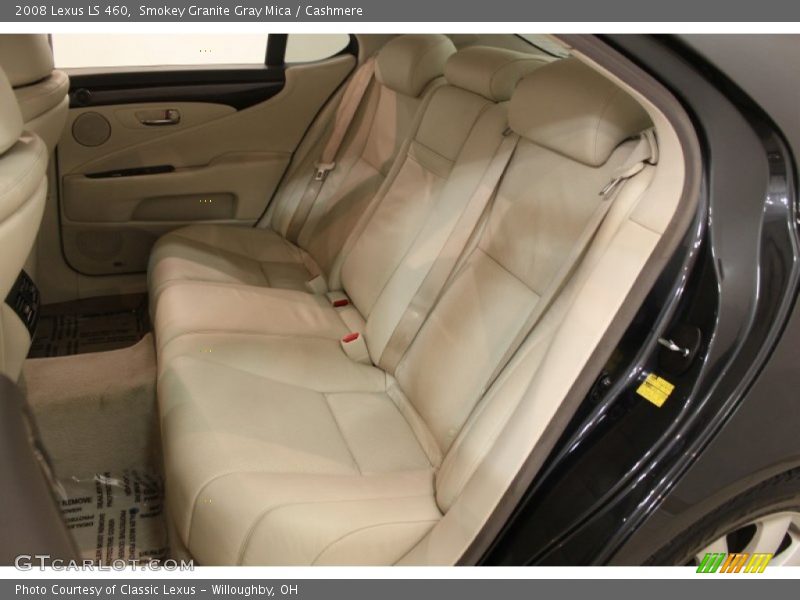 Smokey Granite Gray Mica / Cashmere 2008 Lexus LS 460