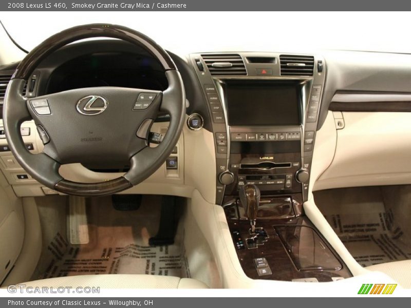 Smokey Granite Gray Mica / Cashmere 2008 Lexus LS 460