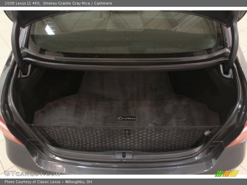 Smokey Granite Gray Mica / Cashmere 2008 Lexus LS 460