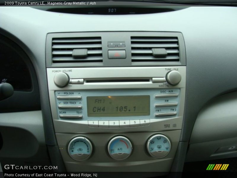 Magnetic Gray Metallic / Ash 2009 Toyota Camry LE