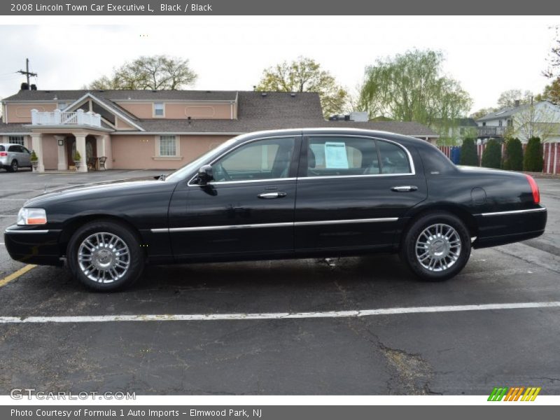  2008 Town Car Executive L Black