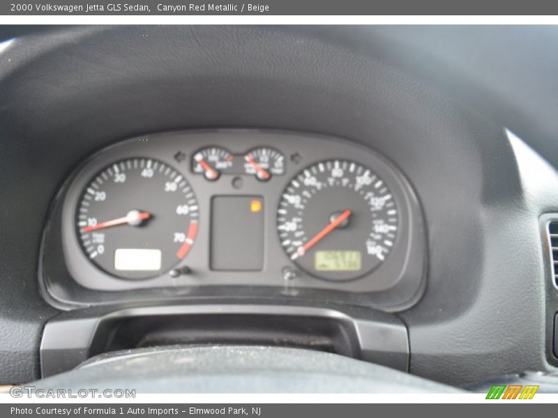 Canyon Red Metallic / Beige 2000 Volkswagen Jetta GLS Sedan