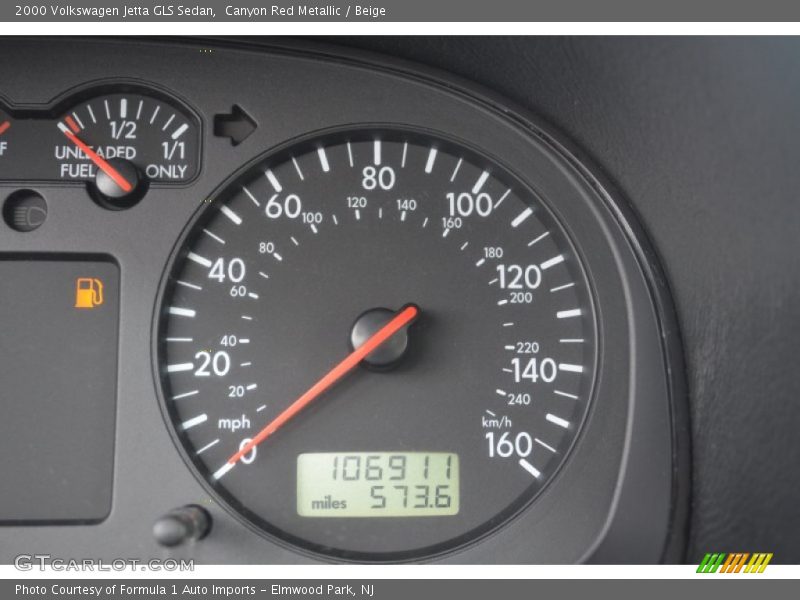 Canyon Red Metallic / Beige 2000 Volkswagen Jetta GLS Sedan
