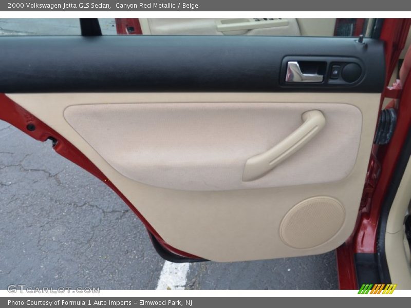 Canyon Red Metallic / Beige 2000 Volkswagen Jetta GLS Sedan