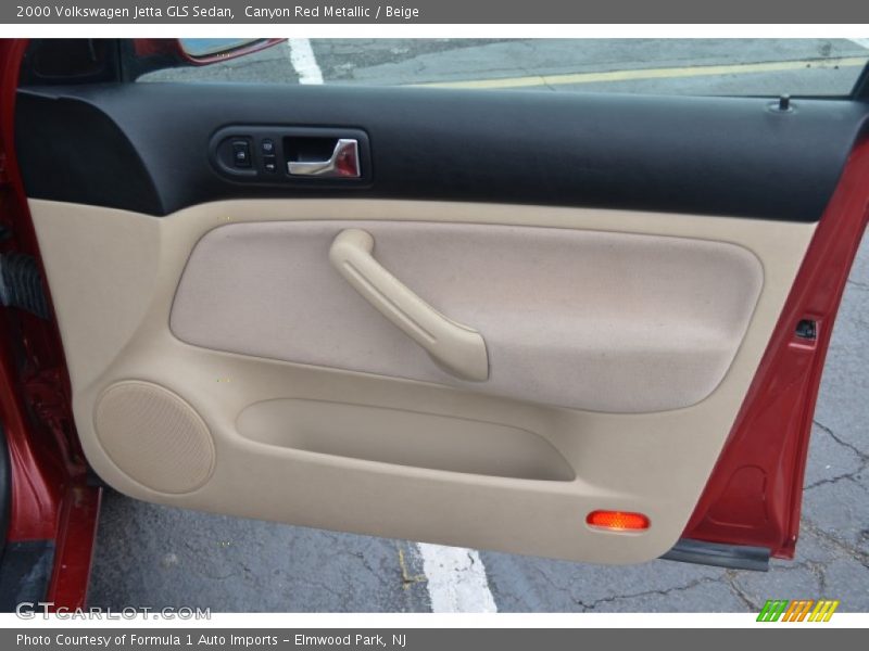 Canyon Red Metallic / Beige 2000 Volkswagen Jetta GLS Sedan