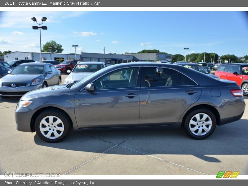 Magnetic Gray Metallic / Ash 2011 Toyota Camry LE