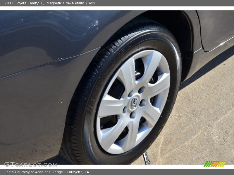 Magnetic Gray Metallic / Ash 2011 Toyota Camry LE