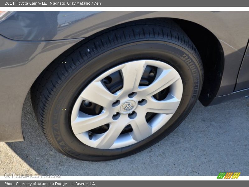 Magnetic Gray Metallic / Ash 2011 Toyota Camry LE