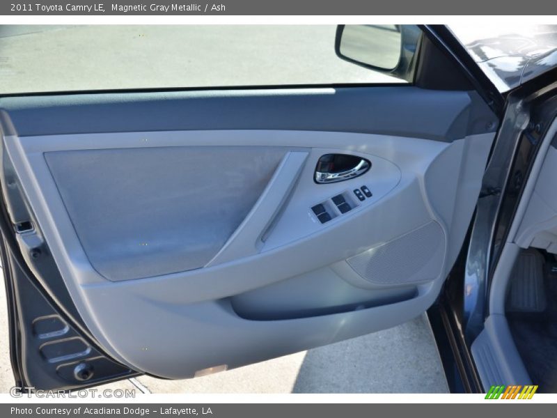 Magnetic Gray Metallic / Ash 2011 Toyota Camry LE