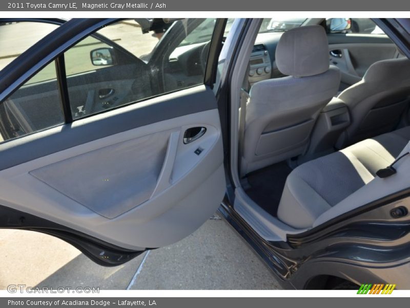 Magnetic Gray Metallic / Ash 2011 Toyota Camry LE