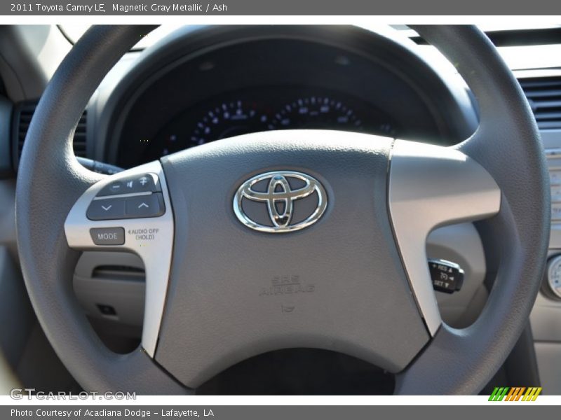 Magnetic Gray Metallic / Ash 2011 Toyota Camry LE