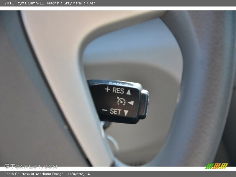 Magnetic Gray Metallic / Ash 2011 Toyota Camry LE